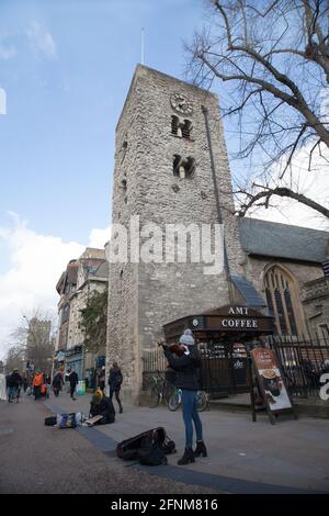 Oxford Oxfordshire UK 03 09 2020 Oxfords Saxon Tower Stockfoto