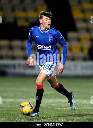 Aktenfoto vom 03-03-2021 von Nathan Patterson der Rangers. Ausgabedatum: Dienstag, 18. Mai 2021. Stockfoto