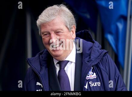 Aktenfoto vom 02-01-2021 von Crystal Palace Manager Roy Hodgson. Ausgabedatum: Dienstag, 18. Mai 2021. Stockfoto