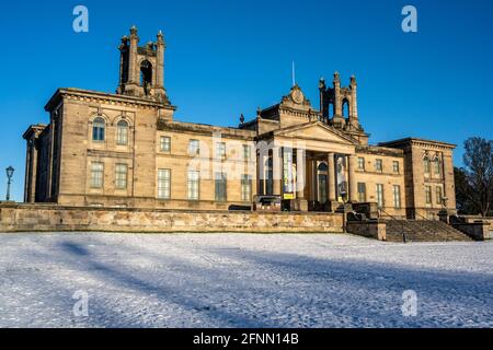 Scottish National Gallery of Modern Art Two (früher Dean Gallery) in Snow, Edinburgh, Schottland, Großbritannien Stockfoto