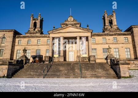 Scottish National Gallery of Modern Art Two (früher Dean Gallery) in Snow, Edinburgh, Schottland, Großbritannien Stockfoto