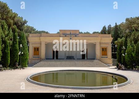 Zoroastrian Feuertempel Atash Behram in Yazd Altstadt, Iran. Fire Temple ist ein religiöser Ort des Zoroastrismus in Yazd, Iran. Stockfoto