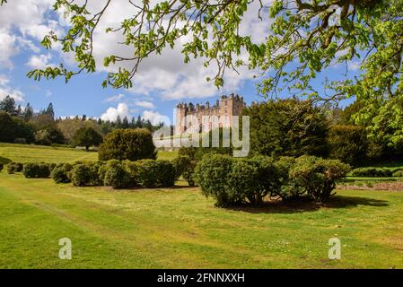 Drumlanig Castle in der Nähe von Thornhill in Dumfries und Galloway, Schottland Stockfoto