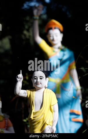 Hong Hien TU buddhistischer Tempel. Frejus. Frankreich. Stockfoto