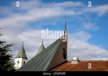 Medjugorje Heiligtum, Bosnien und Herzegowina Stockfoto