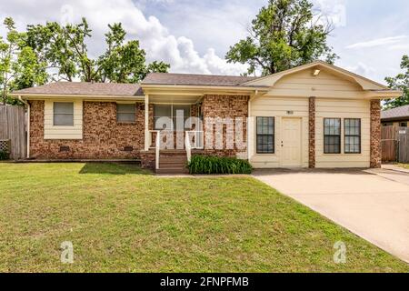 Oklahoma Real Estate Photography Außen Innenraum Stockfoto
