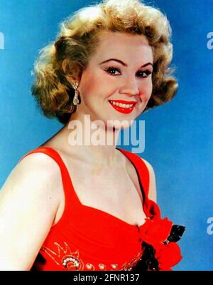 VIRGINIA MAYO (1920-2005) amerikanische Filmschauspielerin um 1955 Stockfoto