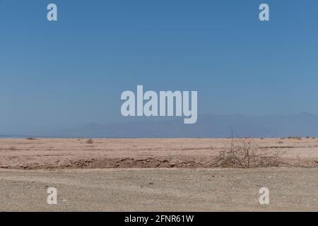 Wüste in der Nähe von Bombay Beach am östlichen Ufer der Salton Sea, Südkalifornien Stockfoto