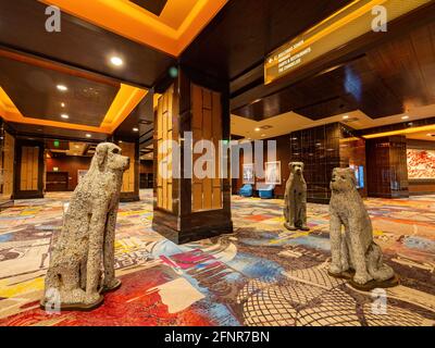 Las Vegas, 26. JANUAR 2021 - Innenansicht des Cosmopolitan Casino Stockfoto