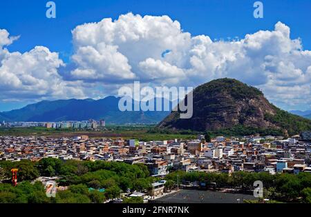 Favela in Rio De Janeiro, Brasilien Stockfoto