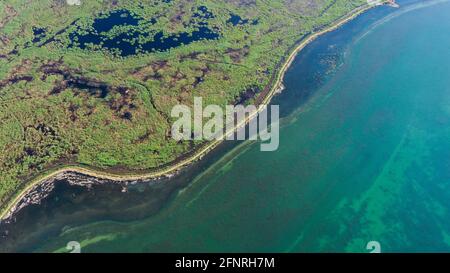 Bayingolin, China. Mai 2021. Die Schönheit des Schilfmeers am Bosten See in Bayingolin, Xinjiang, China am 18. Mai 2021.(Foto: TPG/cnsphotos) Quelle: TopPhoto/Alamy Live News Stockfoto