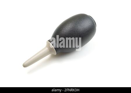 Staubgebläse isoliert auf weißem Hintergrund Stockfoto