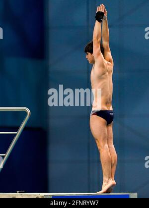 16-05-2021: Zwemmen: Europäisches Kampioenschap: Boedapest BUDAPEST, UNGARN - MAI 16: Riccardo Giovannini aus Italien tritt auf der Men 10m Platform Fina an Stockfoto