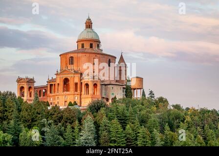 Heiligtum der Madonna von San Luca, einer Basilika in Bologna, Emilia Romagna, Italien Stockfoto