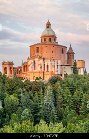 Heiligtum der Madonna von San Luca, einer Basilika in Bologna, Emilia Romagna, Italien Stockfoto