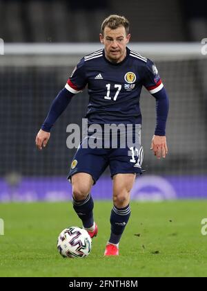 Aktenfoto vom 31-03-2021 von Ryan Fraser, Schottland. Ausgabedatum: Mittwoch, 19. Mai 2021. Stockfoto