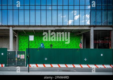 New York, USA. Mai 2021. Bau in den Hudson Yards in New York am Dienstag, den 18. Mai 2021. (ÂPhoto von Richard B. Levine) Quelle: SIPA USA/Alamy Live News Stockfoto