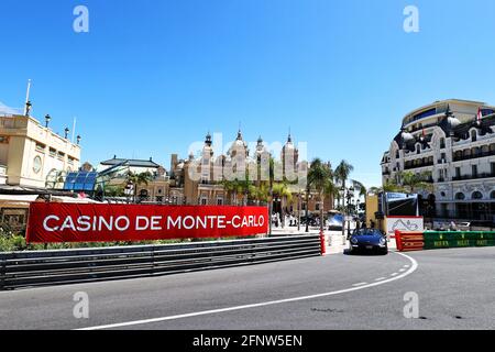 Monte Carlo, Monaco. Mai 2021. Circuit Atmosphäre - Casino de Monte-Carlo. Großer Preis von Monaco, Mittwoch, 19. Mai 2021. Monte Carlo, Monaco. Quelle: James Moy/Alamy Live News Stockfoto