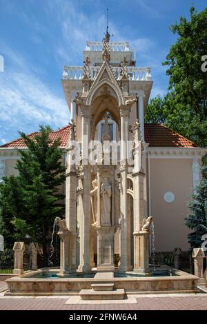 Alter Park, Gelendschik, region Krasnodar, Russland Stockfoto