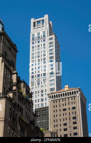 520 Park Avenue ist ein Hochhaus in Lenox Hill, NYC, USA Stockfoto