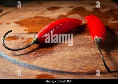 dedo de moça, brasilianischer Chili Stockfoto