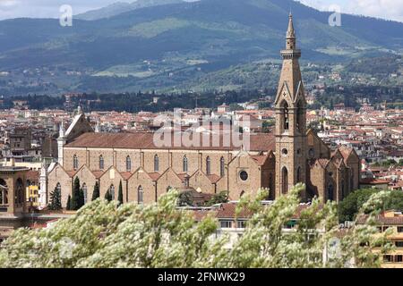 14. Mai 2021, FIRENZANO, ITALIA: 19/05/2021 Florenz, Plätze und Kunstdenkmäler in der Wiege der Renaissance (Bild: © Fabio Sasso/ZUMA Wire) Stockfoto