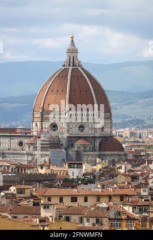 14. Mai 2021, FIRENZANO, ITALIA: 19/05/2021 Florenz, Plätze und Kunstdenkmäler in der Wiege der Renaissance (Bild: © Fabio Sasso/ZUMA Wire) Stockfoto