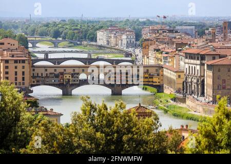 14. Mai 2021, FIRENZANO, ITALIA: 19/05/2021 Florenz, Plätze und Kunstdenkmäler in der Wiege der Renaissance (Bild: © Fabio Sasso/ZUMA Wire) Stockfoto