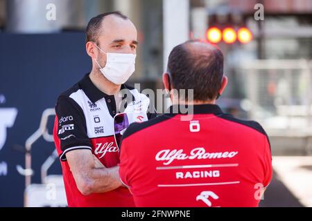 KUBICA Robert (pol.), Reservefahrer von Alfa Romeo Racing ORLEN, Porträt während der Formel 1-Weltmeisterschaft 2021, großer Preis von Monaco vom 20. Bis 23. Mai in Monaco - Foto Antonin Vincent / DPPI / LiveMedia Stockfoto