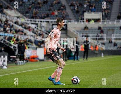 Newcastle, England, 19. Mai 2021. Chris Basham von Sheffield Utd in Aktion während des Spiels der Premier League im St. James's Park, Newcastle. Bildnachweis sollte lauten: Darren Staples / Sportimage Credit: Sportimage/Alamy Live News Stockfoto