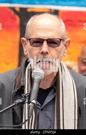 Los Angeles, Kalifornien, USA. Mai 2021. Joe Spano nimmt am 19. Mai 2021 an der Pressekonferenz für den Senator Susan Rubio Senate Bill 805, „Save the Performing Arts Act of 2021“ im CASA 0101 Theatre, Los Angeles, CA Teil.Quelle: Eugene Powers/Alamy Live News Stockfoto