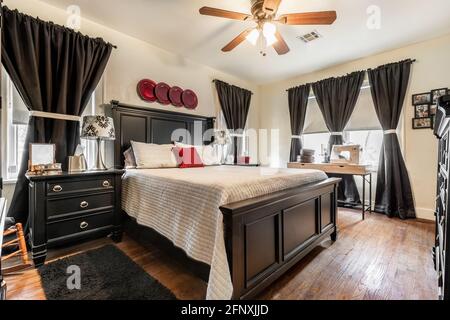 Oklahoma Real Estate Photography Außen- und Innenansicht Stockfoto