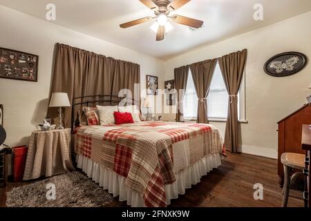 Oklahoma Real Estate Photography Außen- und Innenansicht Stockfoto