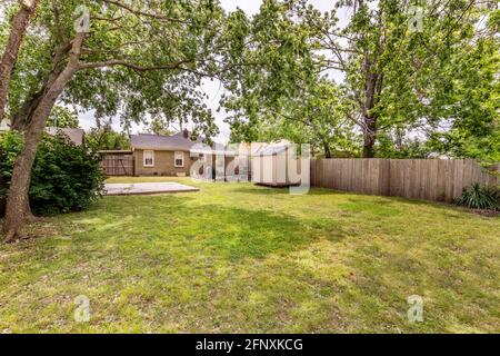 Oklahoma Real Estate Photography Außen- und Innenansicht Stockfoto