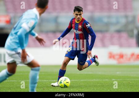 Barcelona, Spanien. Kredit: D. 16. Mai 2021. Pedri (Barcelona) Fußball/Fußball : Spanisches 'La Liga Santander' Spiel zwischen dem FC Barcelona 1-2 Celta de Vigo im Camp Nou Stadion in Barcelona, Spanien. Quelle: D .Nakashima/AFLO/Alamy Live News Stockfoto