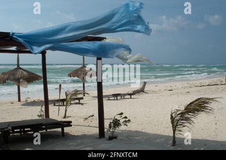 XPU-Ha Strand, Karibisches Meer Stockfoto