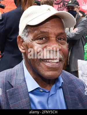 19. Mai 2021: Danny Glover besucht Senatorin Susan Rubio's Senatssatz 805 (SB 805) ''Save the Performing Arts Act of 2021''' Pressekonferenz. Bild: Billy Bennight/ZUMA Wire/Alamy Live News Stockfoto