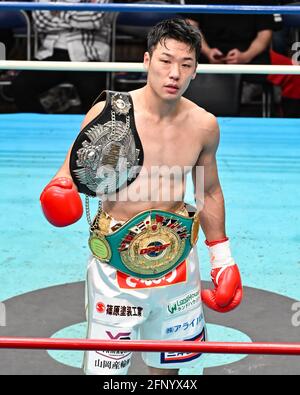 Tokio, Japan. Mai 2021. Kazuto Takesako Boxing : Japanischer Titelbout in der Korakuen Hall in Tokio, Japan. Quelle: Hiroaki Finito Yamaguchi/AFLO/Alamy Live News Stockfoto