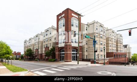 CHATTANOEGA, TN, USA-8. MAI 2021: University of Tennessee, Probasco South Campus, UC Foundation Apartments Stockfoto