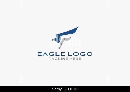 eagle Vektorgrafik Design Icon Logo. Stock Vektor