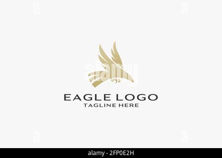 eagle Vektorgrafik Design Icon Logo. Stock Vektor