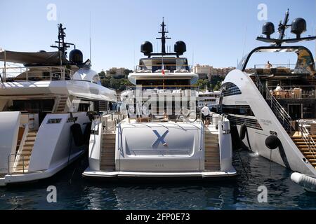 Monte-Carlo, Monaco. Mai 2021. Hafen von Monaco, F1 Grand Prix von Monaco auf dem Circuit de Monaco am 20. Mai 2021 in Monte-Carlo, Monaco. (Foto von HOCH ZWEI) Quelle: dpa/Alamy Live News Stockfoto