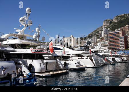 Monte-Carlo, Monaco. Mai 2021. Hafen von Monaco, F1 Grand Prix von Monaco auf dem Circuit de Monaco am 20. Mai 2021 in Monte-Carlo, Monaco. (Foto von HOCH ZWEI) Quelle: dpa/Alamy Live News Stockfoto
