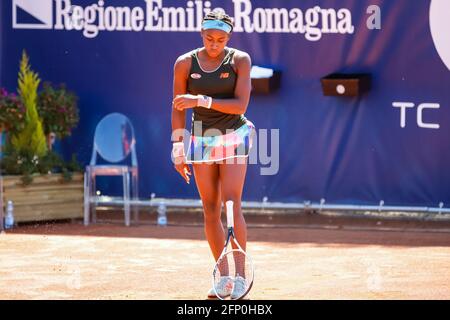 Tennis Club Parma, Parma, Italien, 20. Mai 2021, der amerikanische Tennisspieler Cori Gauff während der WTA 250 Emilia-Romagna Open 2021, Tennis Internationals - Foto Roberta Corradin / LM Stockfoto