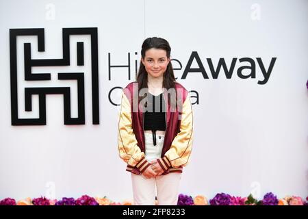 Lilly Aspell bei einer Außenvorführung von Wonder Woman 1984 in der Honourable Artillery Company, London. Bilddatum: Donnerstag, 20. Mai 2021. Stockfoto