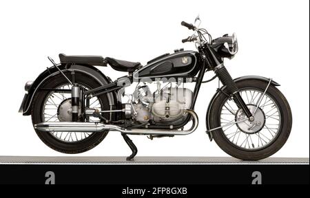 1953 BMW 594 ccm R68 Stockfoto