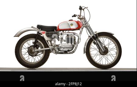 1970 Bultaco Sherpa Trials Motorrad Stockfoto