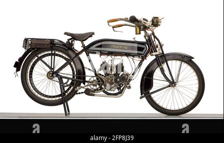 1912 Griffon 500ccm V-Twin motorcyclev Stockfoto