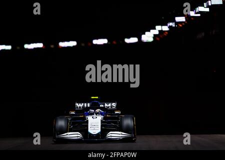 06 LATIFI Nichola (CAN), Williams Racing F1 FW43B, Aktion während der Formel-1-Weltmeisterschaft 2021, großer Preis von Monaco vom 20. Bis 23. Mai in Monaco - Foto Florent Gooden / DPPI / LiveMedia Stockfoto