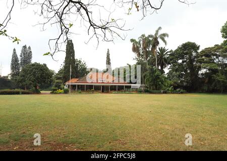 KENIA, NAIROBI - 30. JULI 2018: Karen Blixen Museum in Nairobi Stockfoto